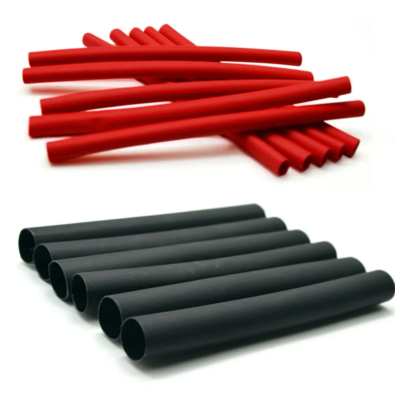 

11PCS/Bag 1MTotal 3:1Black φ3.2,4.8,6.4,9.5,12.7,19.1,25.4MM Heat Shrink Dual Wall Tubing with Adhesive Cable Sleeve with Glue