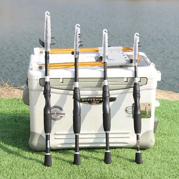 

Unique Short Section Telescopic Casting Fishing Rod Portable Carbon Travel Sea River Stream Throw Pole 1.6m 1.8m 2.1m 2.4m Olta