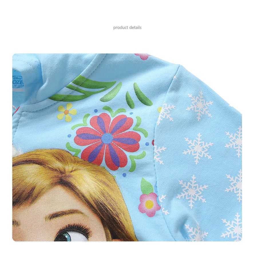 Пальто для девочек с принтом «Снежный мир»; толстовки с изображением Эльзы и Анны для девочек; детская одежда с длинными рукавами; свитер для маленьких девочек; одежда для детей