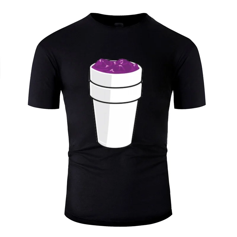 Мужская хлопковая футболка с круглым вырезом Lean Merch оверсайз принтом большого
