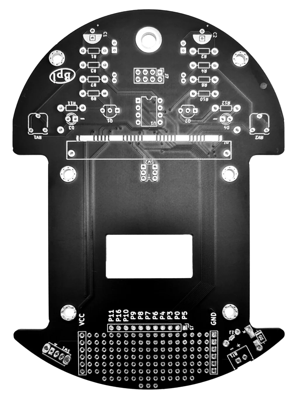 Платформа для программирования автомобиля паровой робот Banana PI BPI TriodeCar |