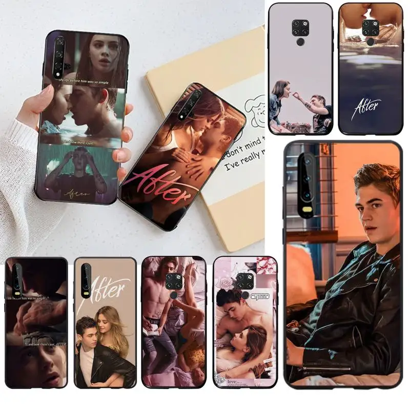 Мягкий чехол для телефона из ТПУ PENGHUWAN After Movie черный Huawei P30 P20 lite Mate 20 Pro P Smart 2019 |