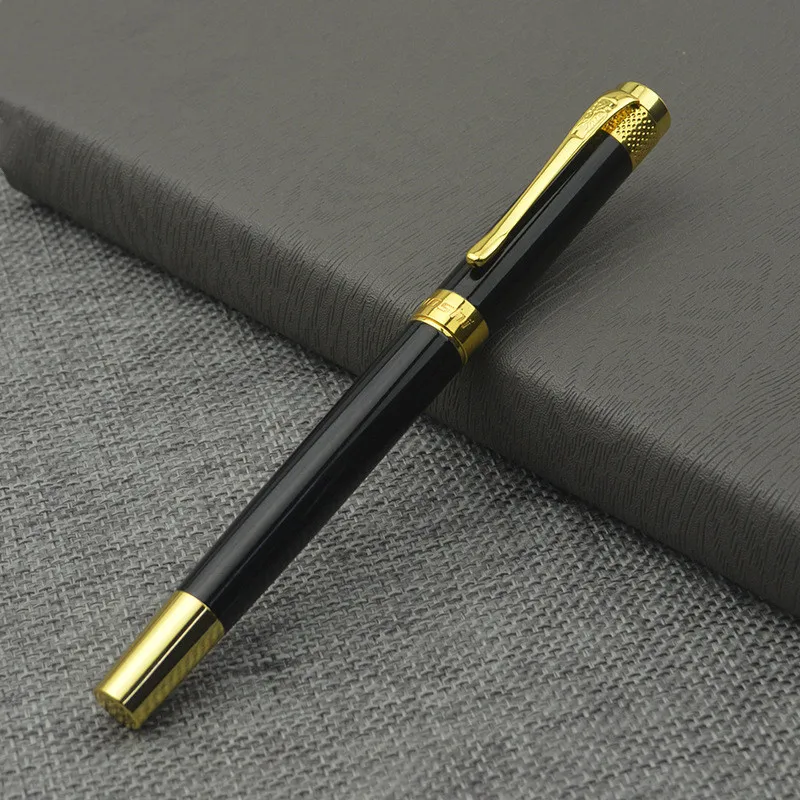 1pcs High Quality Metal Luxury 0.5mm Rollerball Pen Ballpoint Pen Business Writing Signing Ball Office School Supplies 03778