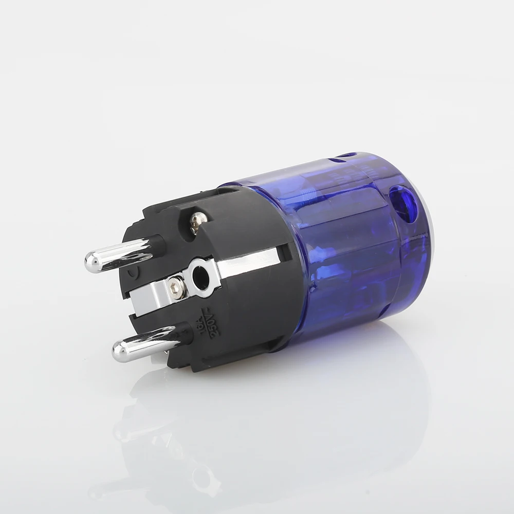 1 пара X Hifi аудио родиевое покрытие P-037E+ C-037 Schuko EU AC адаптеры питания удлинитель