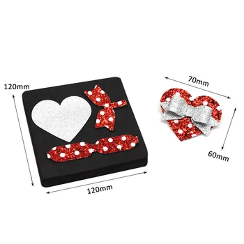 

Love-shaped Bow Type Wooden Mold Scrapbook Cutting Die Suitable For Ordinary Die Cutting Machines