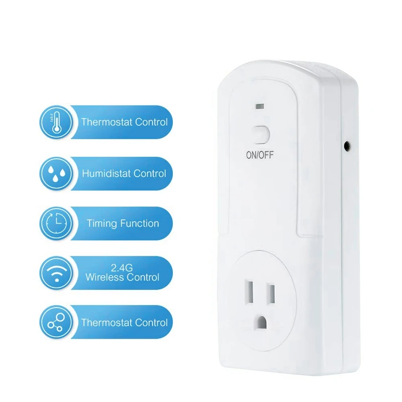 TS-5000 WI-FI Температура и Управление влажностью розетка с таймером WI-FI умная розетка дистанционного Управление таймер(штепсельная Вилка европейского стандарта