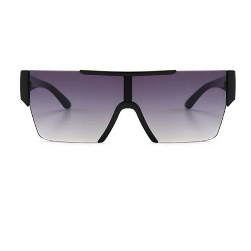 Футуристические очки трендовая квадратная оправа солнцезащитные очки Роскошные брендовые дизайнерские модные защитные очки английские буквы солнцезащитные очки для женщин/мужчин