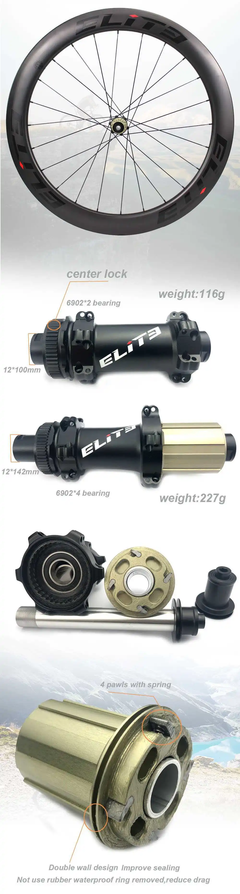 Flash Deal Elite Road Disc Brake Carbon Bicycle Wheel YAn RD05 HUB 30/38/47/50/60mm Tubular Clincher Tubeless 700c Fiber Road Bike Wheelset 2 Flash Deal Elite Road Disc Brake Carbon Bicycle Wheel YAn RD05 HUB 30/38/47/50/60mm Tubular Clincher Tubeless 700c Fiber Road Bike Wheelset 2