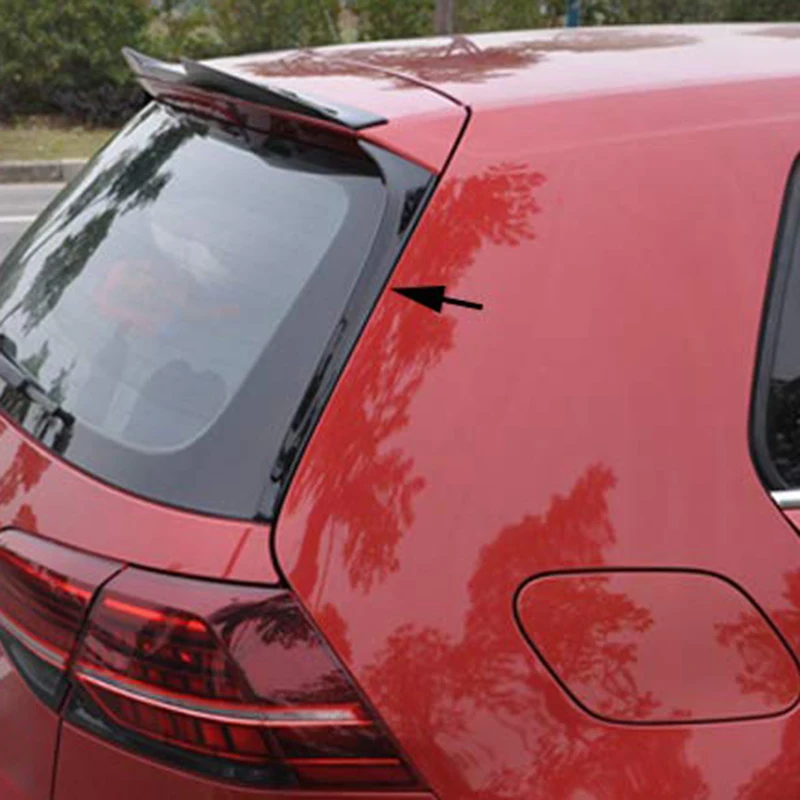 Для-V w Golf 7 Mk7 Gtd R- задний спойлер из углеродного волокна, Автомобильный задний спойлер, автомобильные аксессуары