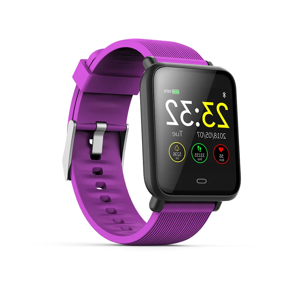 Smartwatch Fitness Tracking Watch 1.3Inch Color TouchScreen Waterproof Smart Bracelet OUJ99