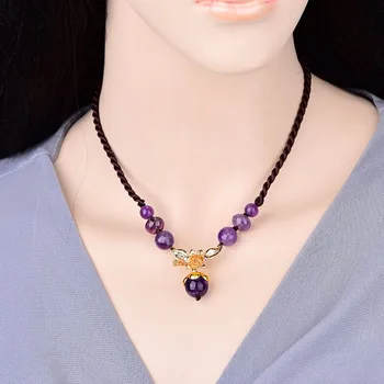 

Choker Necklace Women Statement Crystal Necklace Pendants Vinatge Flower Rope Chian Necklaces Fashion Jewelry 2019 New Arrival