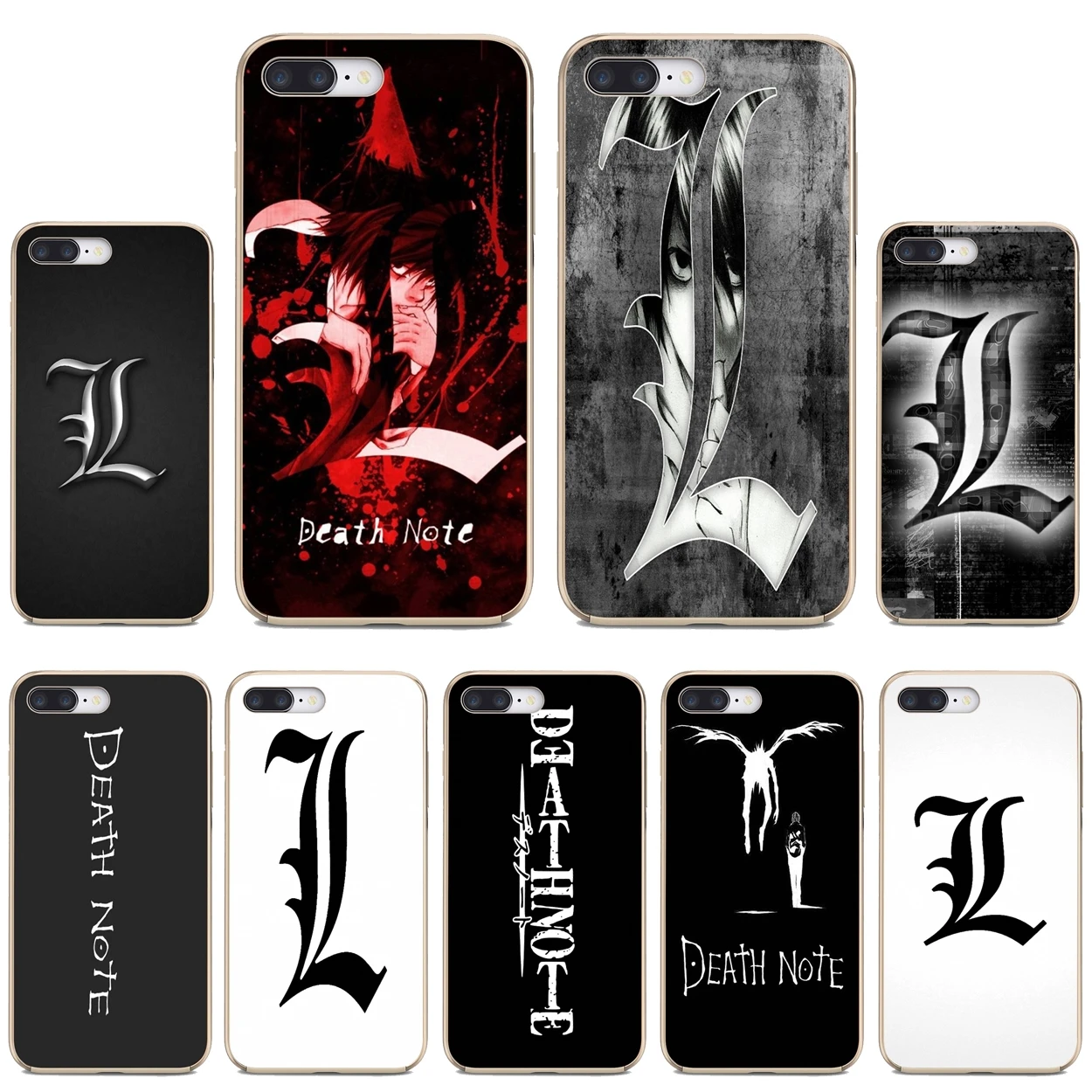 Чехлы для телефонов Samsung Galaxy A9 A8 Star Lite A3 A5 A7 A6 Plus 2018 2015 2016 2017 Ryuk-Death-Note-Rules-Logo |