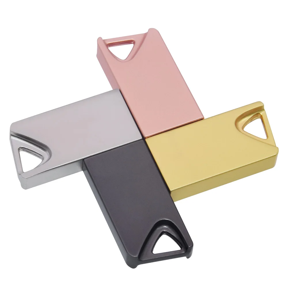 Портативный мини-металлический usb-накопитель, 4 ГБ, 8 ГБ, 16 ГБ, 32 ГБ, Usb флеш-накопитель 2,0, карта памяти, USB флешка, флешка, логотип на заказ