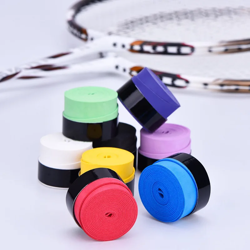 10Pcs Sweat Absorption Band Tennis Racket Overgrip Tennis Grip Racket Fishing Rod Dry Sweat Band Absorpted Over Grip Padel Tenis