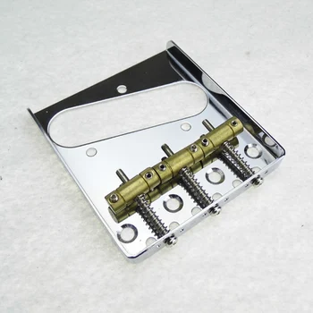 

Vintage Tele Ashtray Style Electric Guitar Bridge 6 Saddles for Telecaster Guitars Accessories THJ99
