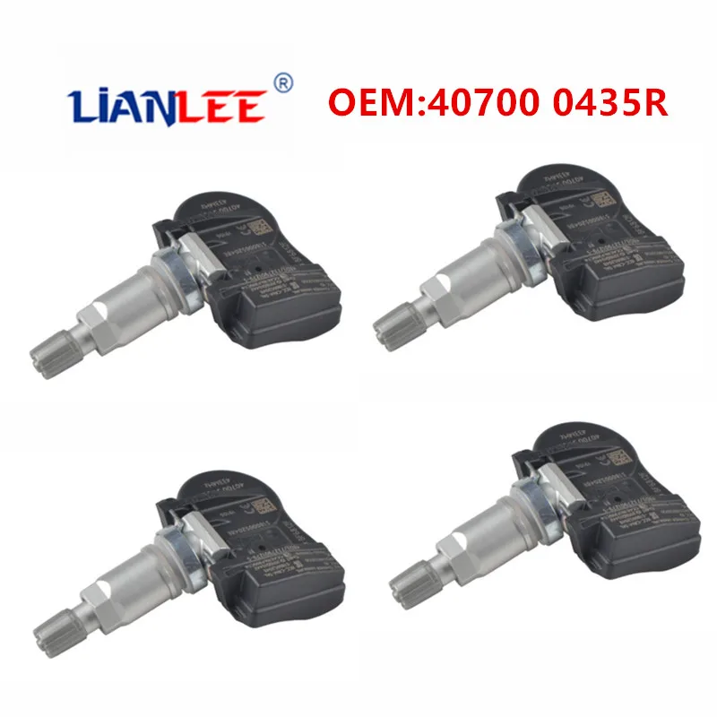 4 шт. датчики давления в шинах для Renault Megane Laguna Fluence TPMS 40700-0435R 407000435R 407003743R 433 МГц |