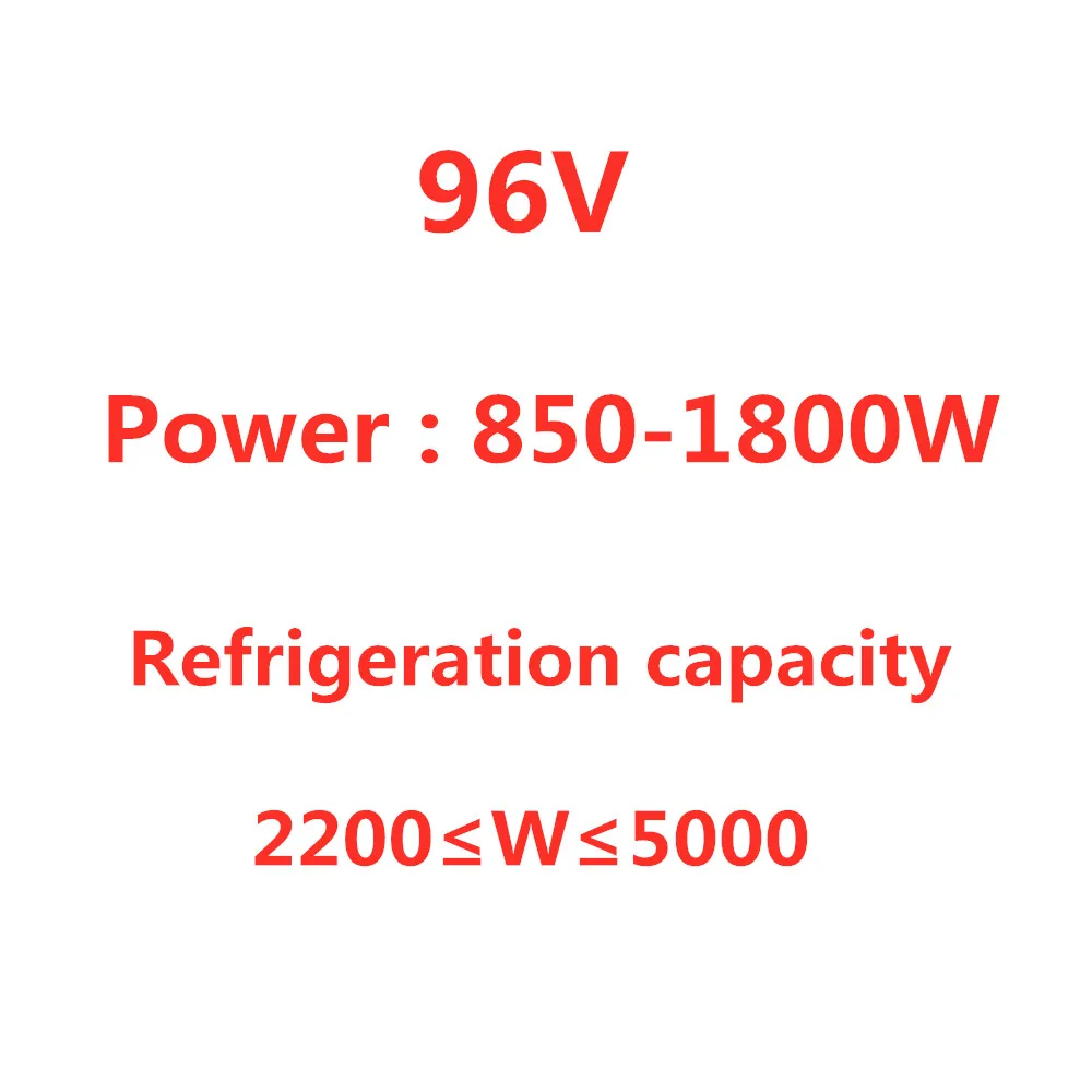 Энергетический Автомобильный Электрический компрессор кондиционера, электрический компрессор постоянного тока 12 В 24 в 48 в 72 в 96 в 144 в 320 в 530 в - Название цвета: 96V