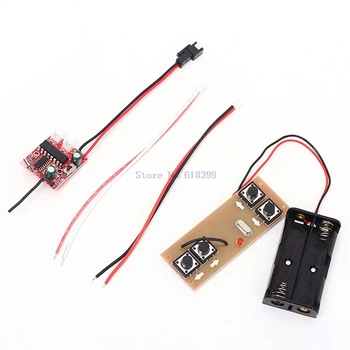 

A7-- DIY 4-Channel 2.4G Wireless Transmitter + Receiver Board Module DIY Remote Control Cars Kit