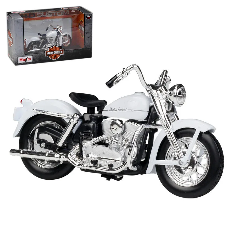 Детские игрушки Harley 1952 K модель Maisto игрушечный автомобиль 1:18 Модель автомобиля из
