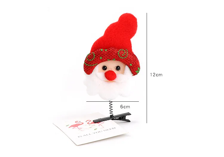 1 Pcs New Cute Antler Hair Clips Christmas New Year Red Antler Headband Moose Mushroom Forest Nut Hair Accessories Hairpins