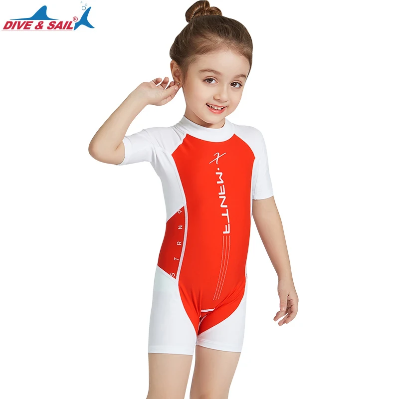 Girls boy short swimsuit Clearance