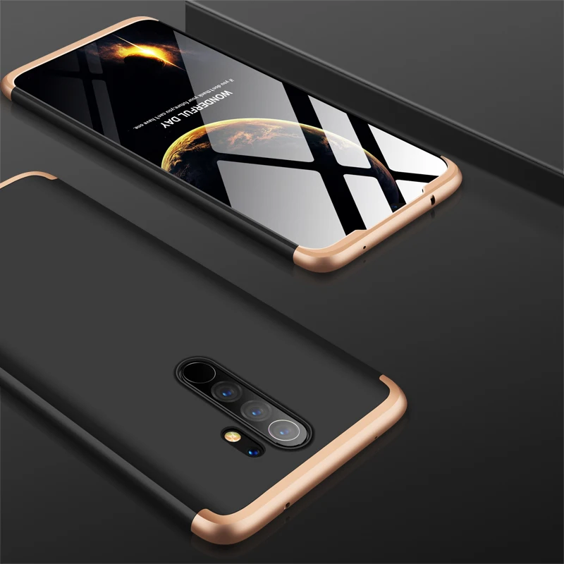 y Чехол для Redmi Note 8 Pro с защитой от ударов на 360 градусов 3 в 1, жесткая задняя крышка для Etui Xiaomi Redmi Note 8, чехол для телефона, бампер для мужчин - Цвет: y