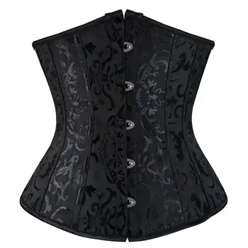 

Women Court Tight Harness Sexy Corset Underbust Waist Cincher Corsets Gothic Corset Top Bustier Plus Size Corpete Corselet M-5XL