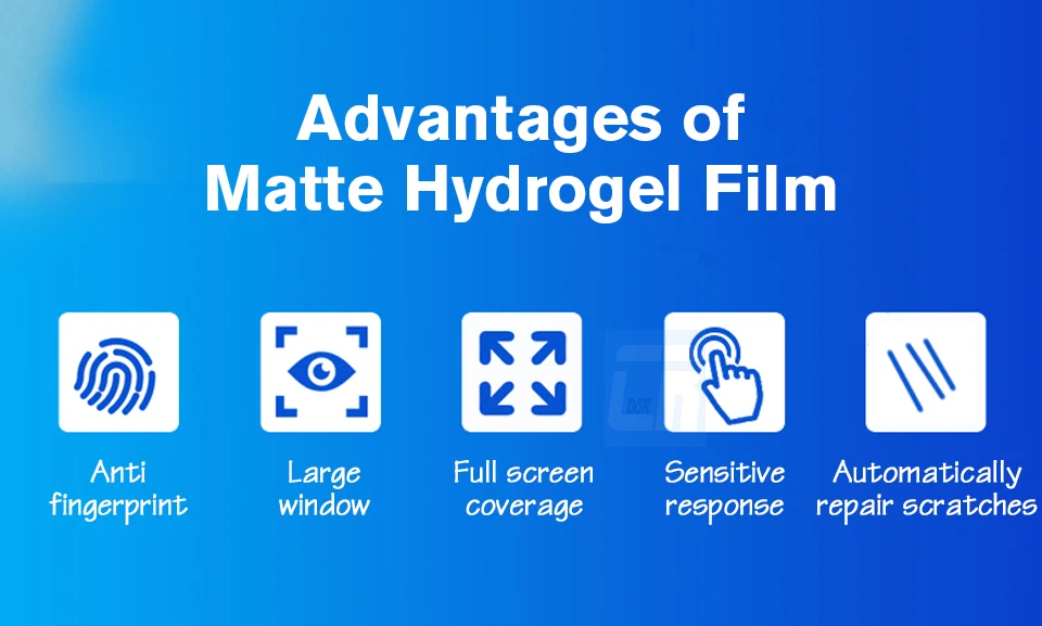 No Fingerprint Matte Hydrogel Film for Xiaomi Redmi Note 8 7 7A K20 Pro Note 4 4x Screen Protector for Xiao A3 Lite Frosted Film 2