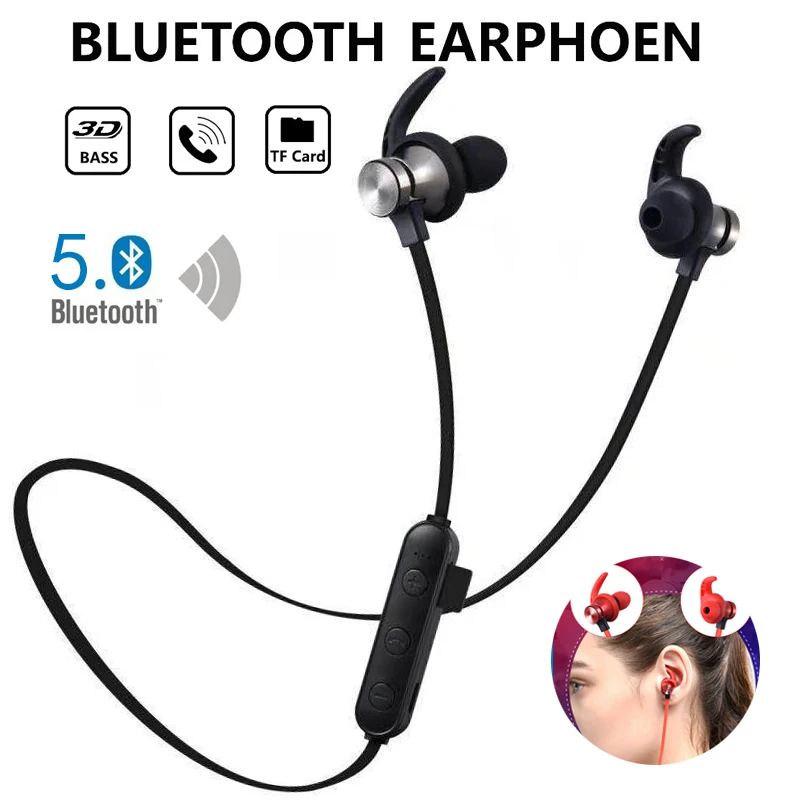 Спортивные Bluetooth-наушники беспроводные наушники стерео Bluetooth 5 0 гарнитура с