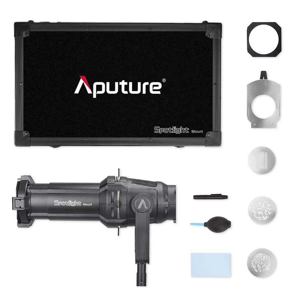 Aputure 19 ° 26 ° 36 ° Bowens Spotlight Mount Set модификаторы для 300d II 120d II lighting fit Bowens mount Light