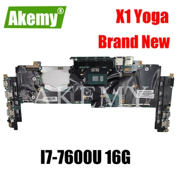 شراءFor Lenovo Yoga X1 FRU : 01LV173 16822-1 448.0A912.0011 I7-7600U 16GB RAM SL10M82255 Laptop Motherboard Mainboard Tested