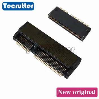 

10PCS AS0BC23-S30BE-WH Connector NGFF socket M.2 E-KEY H3.0 30U