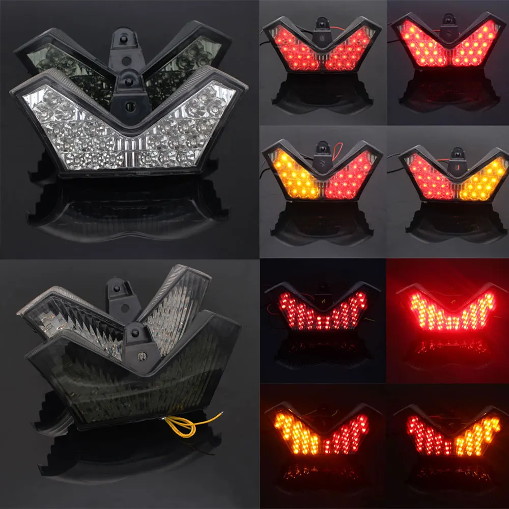 

Светодиодный задсветильник сигнал поворота для Kawasaki Ninja ZX14 ZX14R ZZR1400 2006-2015