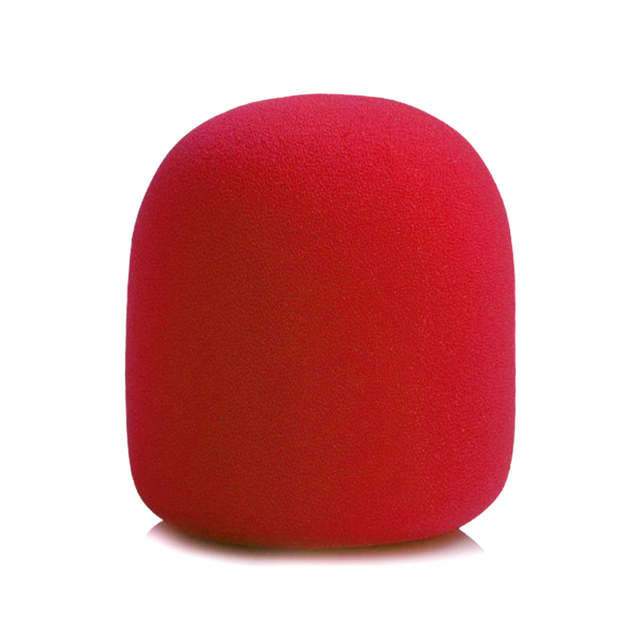 Handheld Stage Microphone Mic Windscreen Windshield Sponge Foam Cover Black Yellow Green Red Purple Blue Orange Rose
