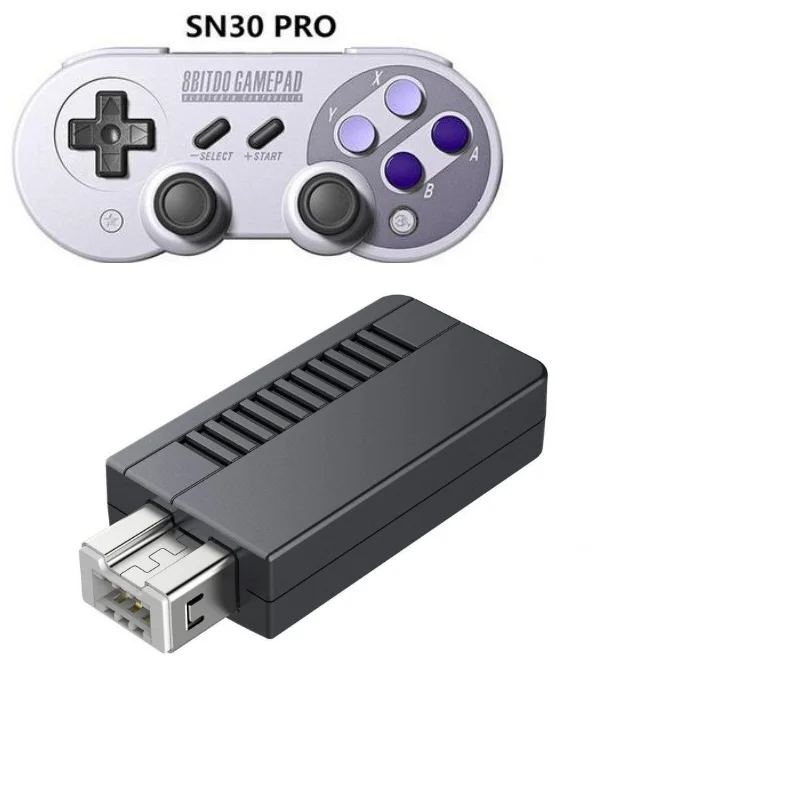 8Bitdo SF30 Профессиональный джойстик NESmini для Nintendo переключатель Windows Android контроллер Джойстик вибрации беспроводной Bluetooth контроллер - Цвет: Белый