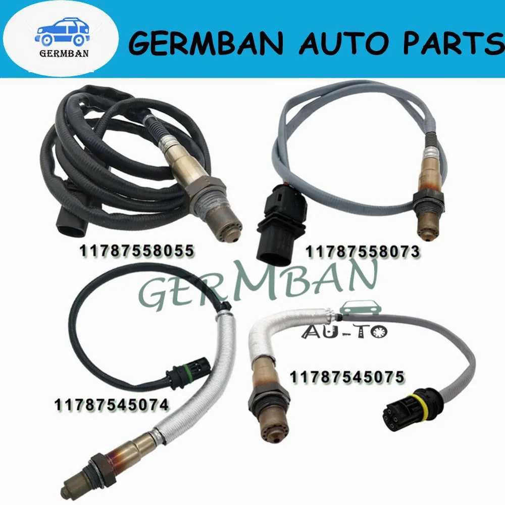 

4pcs front & rear Lambda Probe Oxygen O2 Sensor 11787558055 11787558073 11787569968 11787544655 for BMW E60 E61 E90 523I 530I