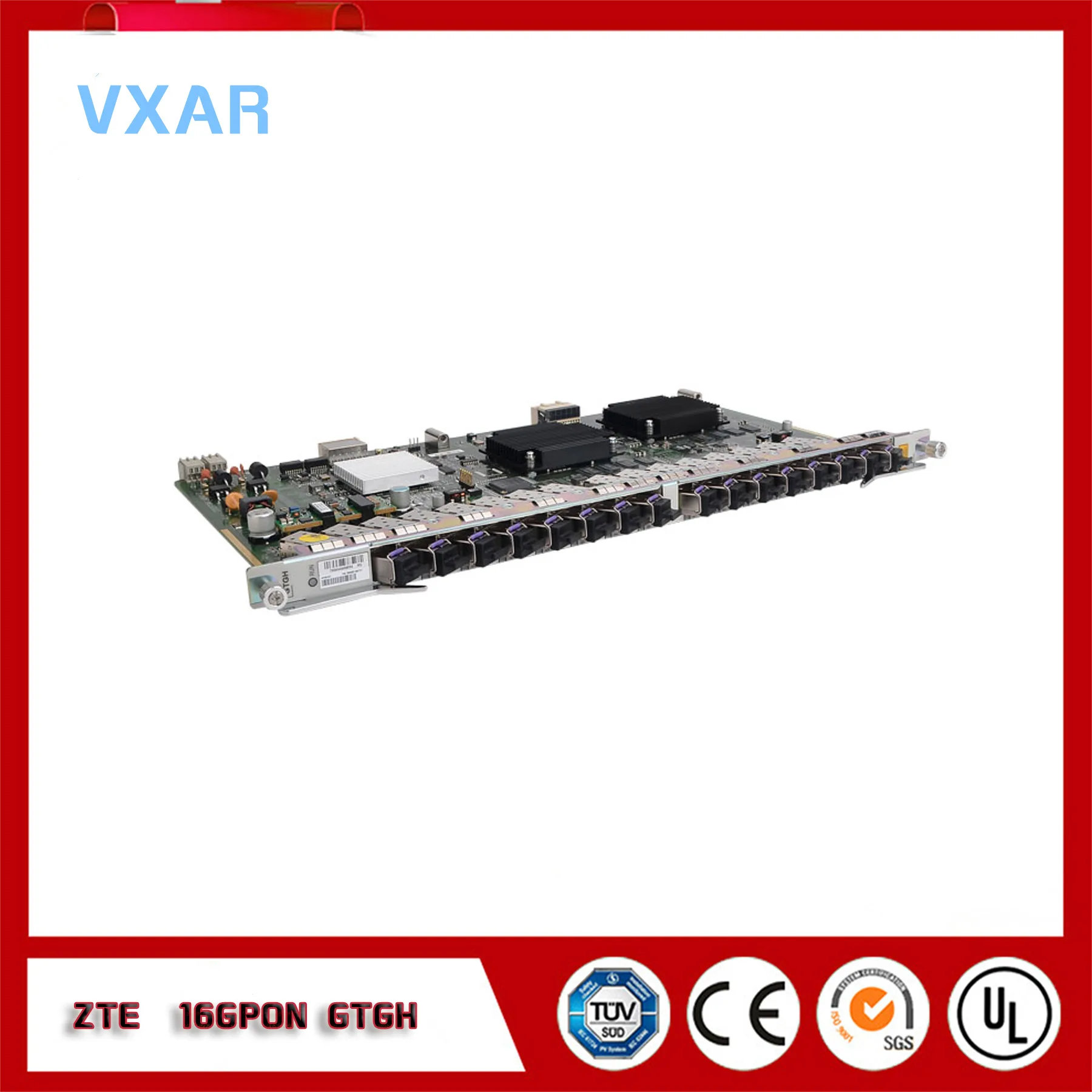 ZTE GPON OLT 16 портов карты GTGH G/K C++ модули