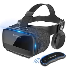ETVR Z5 3D VR очки шлем виртуальной реальности Google Cardboard VR коробка с гарнитурой стерео для 4,7-6,2+ Bluetooth контроллер