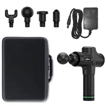 

Therapy Massage Gun 4 Massage Head 30 Gear Adjustment Muscle Relaxer Massager Body Relaxation Slimming Muscle Massage Gun New