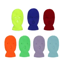 Маска на все лицо Лыжная маска Зимняя Шапка Балаклава армейская маска с 3 отверстиями Маска на все лицо Лыжная маска Зимняя Шапка Балаклава армейская маска с 3 отверстиями