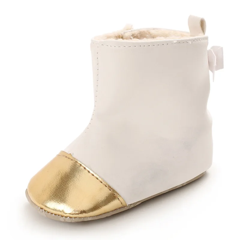0-1 Years Old Winter Baby Shoes Soft Bottom Baby Cotton Shoes Warm Non-slip Toddler Snow Boots Girls Toddler Shoes