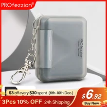 PROfezzion – porte cartes SD étanche à 4 fentes, boîtier de rangement Compact pour cartes mémoire avec mousqueton, accessoires pour appareil photo