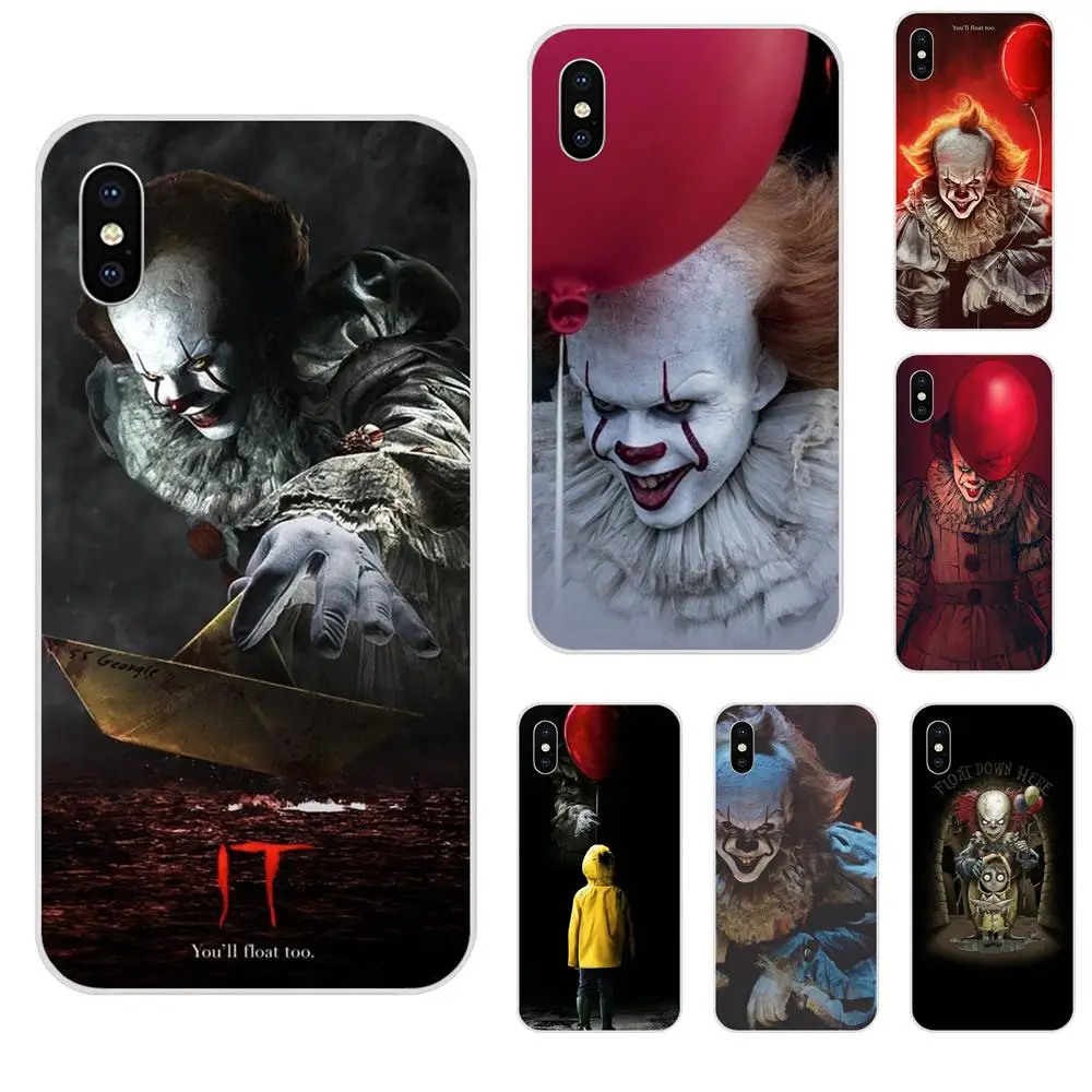 Pennywise клоун поплавок It мультфильм комикс для Sony Xperia Z Z1 Z2 Z3 Z4 Z5 compact Mini M2 M4 M5 T3 E3 E5 XA XA1