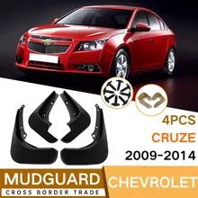 

Car Fender Mudguard For Chevrolet Cruze Hatchback 2009-2014 Plastic Proof Front Rear Mudflaps Mud Flaps Splash Guards
