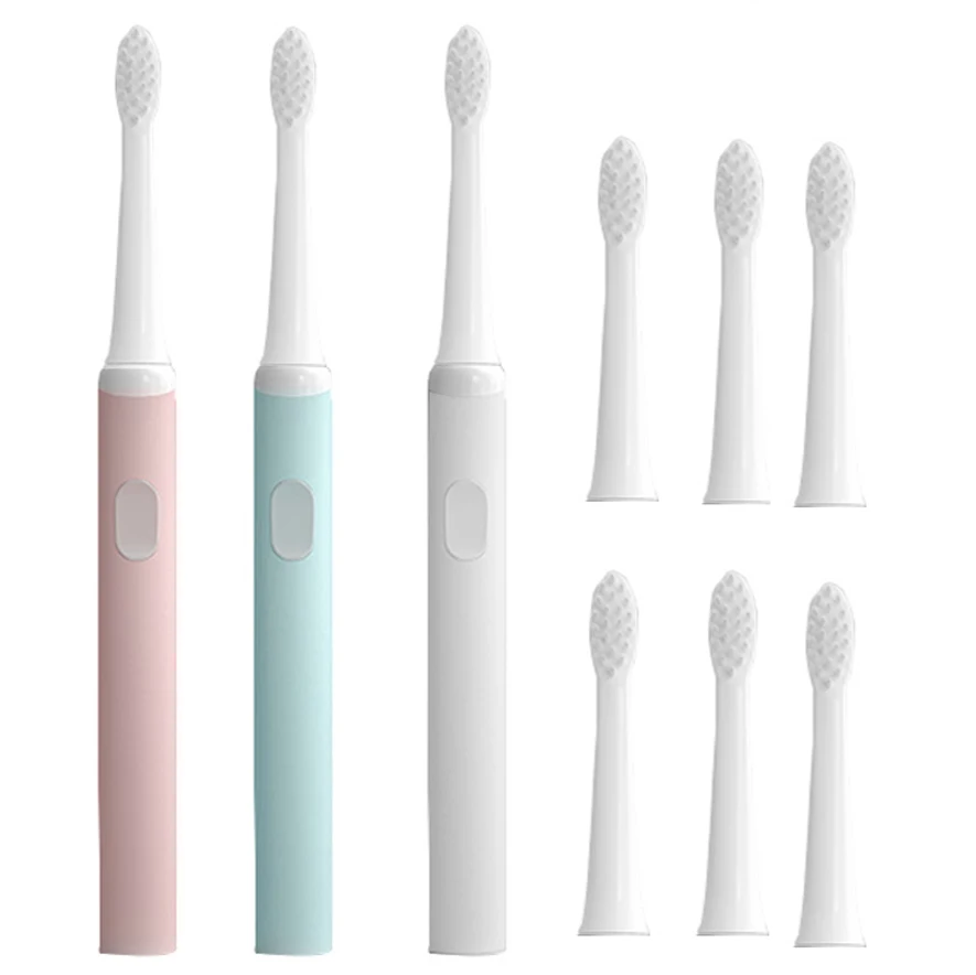 sonic electric toothbrush t10 teeth Waterproof Automatic for ultrasonic u tooth brush 2 heads USB Rechargeable travel whitening sonic electric toothbrush t10 teeth Waterproof Automatic for ultrasonic u tooth brush 2 heads USB Rechargeable travel whitening