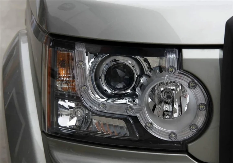 Для Land Rover Discovery 4 LR4 2010 2011 2012 2013 фара прозрачная крышка абажур крышка фары оболочка объектива