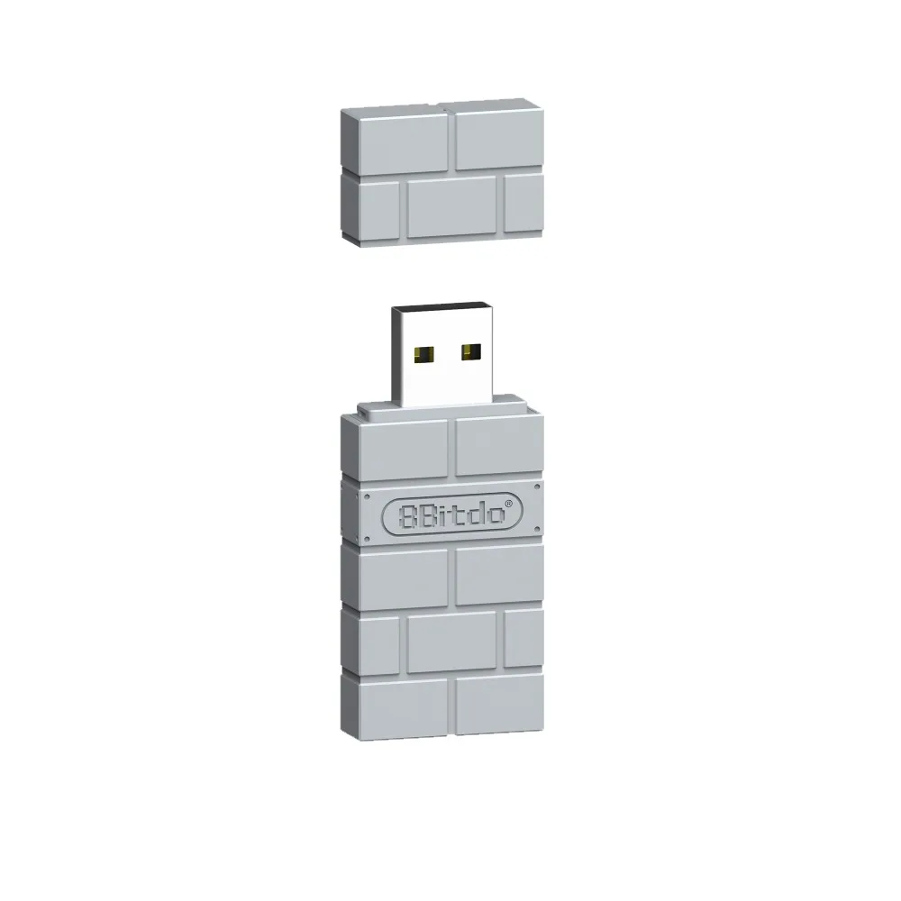 8Bitdo USB беспроводной Bluetooth адаптер приемник для Windows Mac Nintendo Switch PS5 контроллера