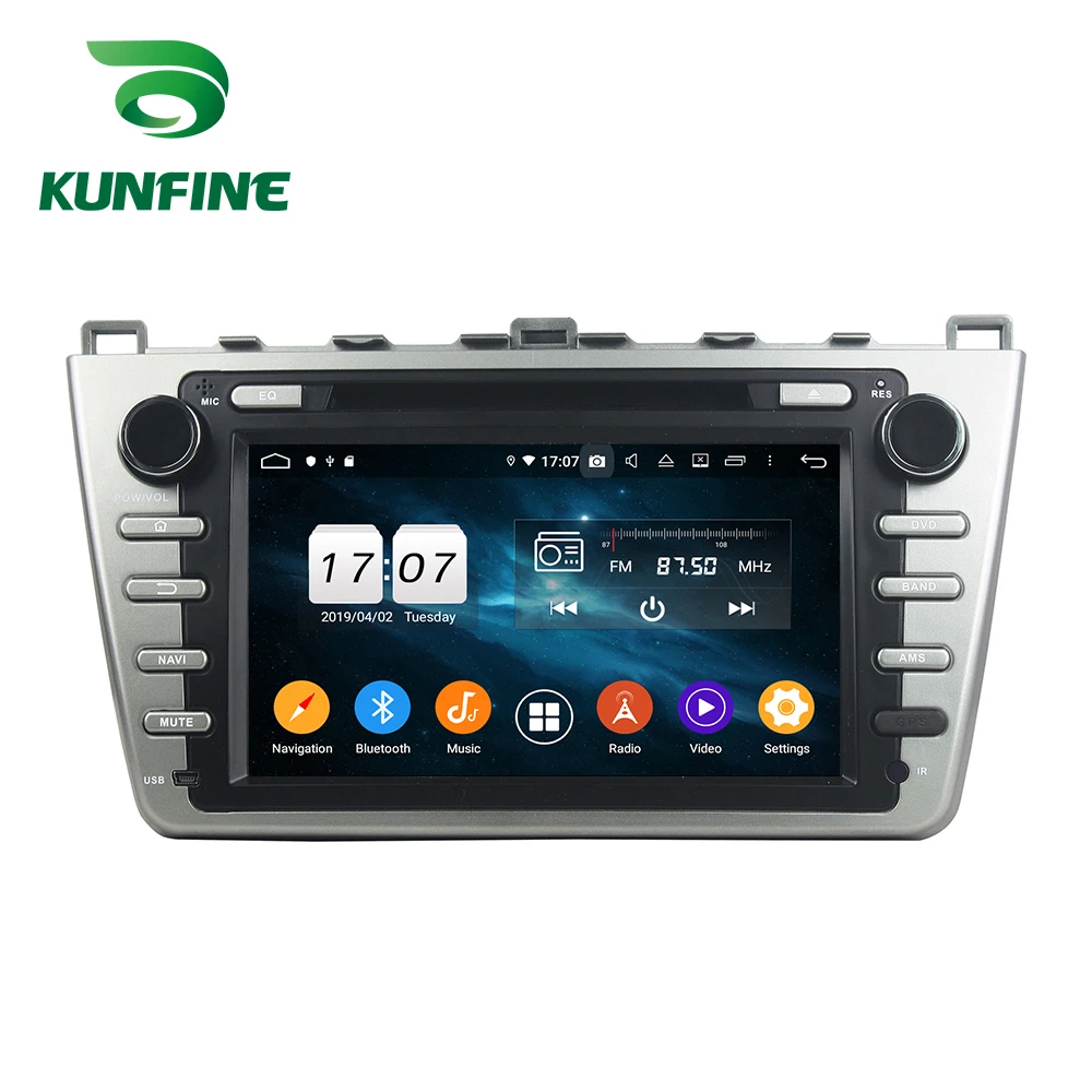 Android 9,0 Восьмиядерный 4 Гб ОЗУ 64 Гб ПЗУ автомобильный DVD GPS; Мультимедийный проигрыватель автомобильный стерео для MAZDA 6 2008-2012 радио головное устройство