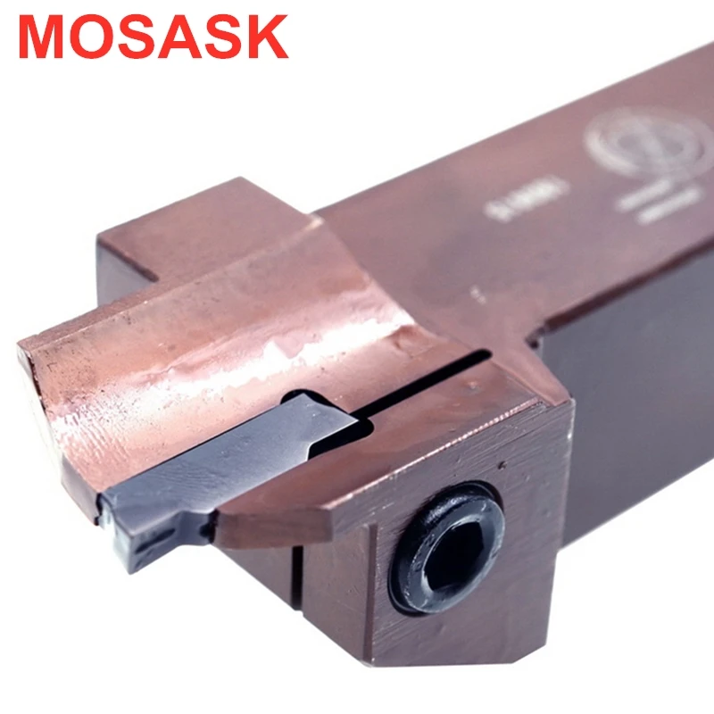 

MOSASK MGHH Cutter MGHH320R13-30-50 Toolholders Machining End Face CNC Lathe Arbor Inner Hole Grooving Turning Tool