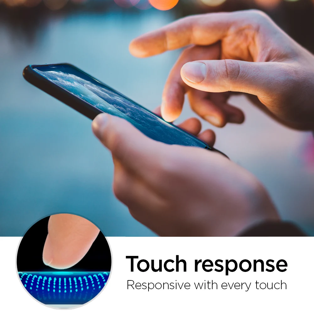 Цена Защитная пленка Spigen Glas. tR из закаленного стекла с полным покрытием для iPhone 11